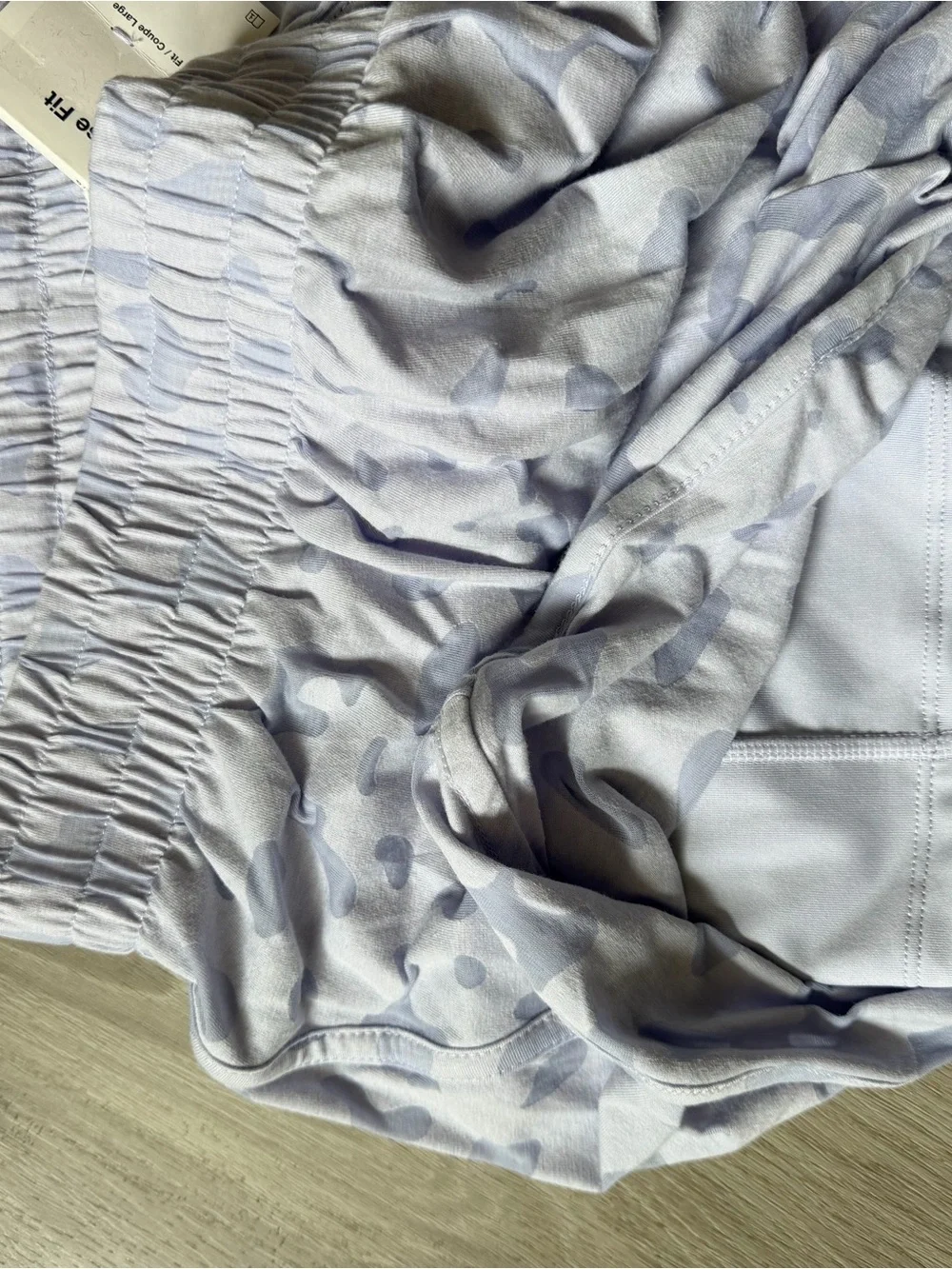 Nike Lilac Camo Kids Athletic Shorts